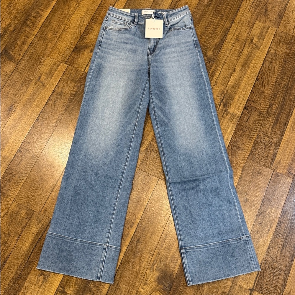 Lovevet Women’s Straight Leg Jeans - Light Blue - Picture 2 of 6